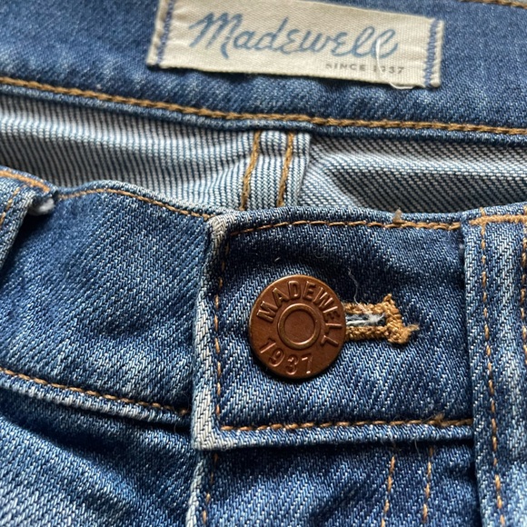 Madewell Flea Market Flares • 70s High Rise Flare Jeans • Faded Blue Size 25 - Picture 3 of 11